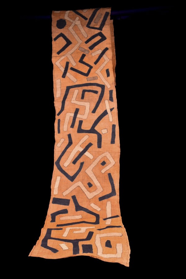 Textile - Cloth - Shoowa-Kuba - DR Congo 300 cm - 4