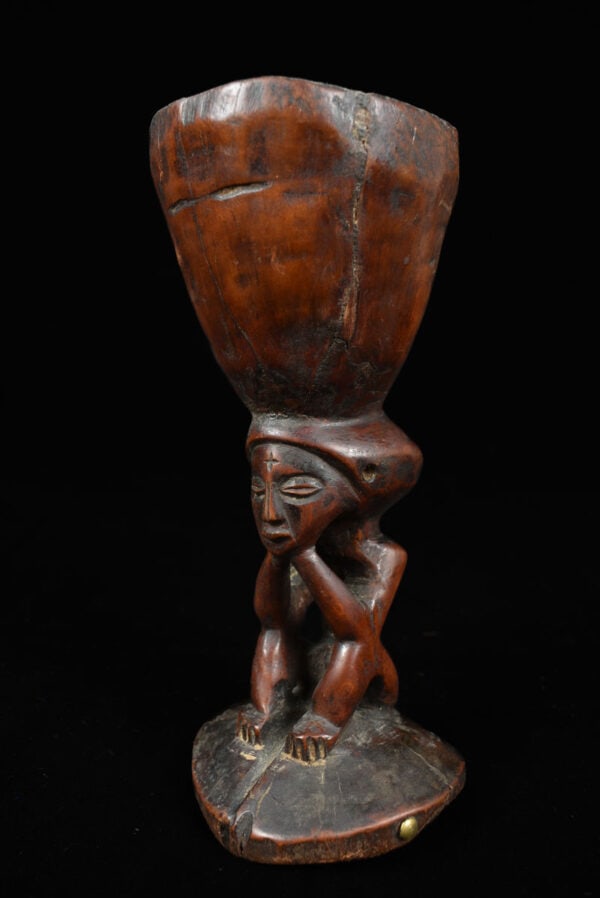 Ceremonial cup - Wood - Suku / Yaka - DR Congo (1 of 7)