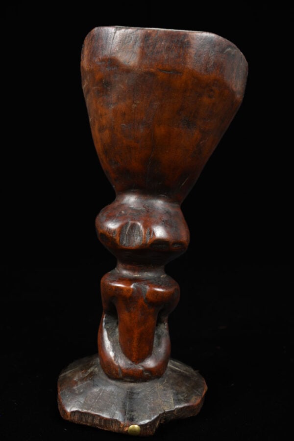 Ceremonial cup - Wood - Suku / Yaka - DR Congo - 5