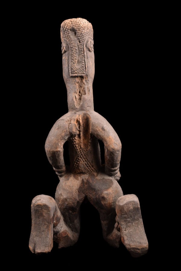 King ancestral figure - Wood - Ndengese - DR Congo - 6