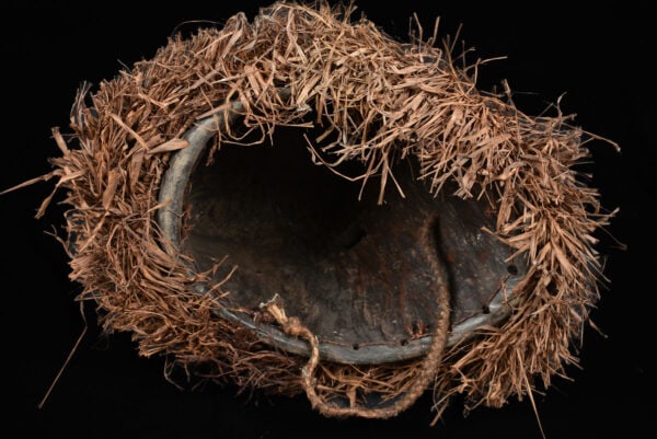 Mask - Wood, Raphia - Binji - Congo - 8