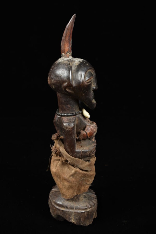 Power Figure - Wood, Horn - Songye - Congo - 3