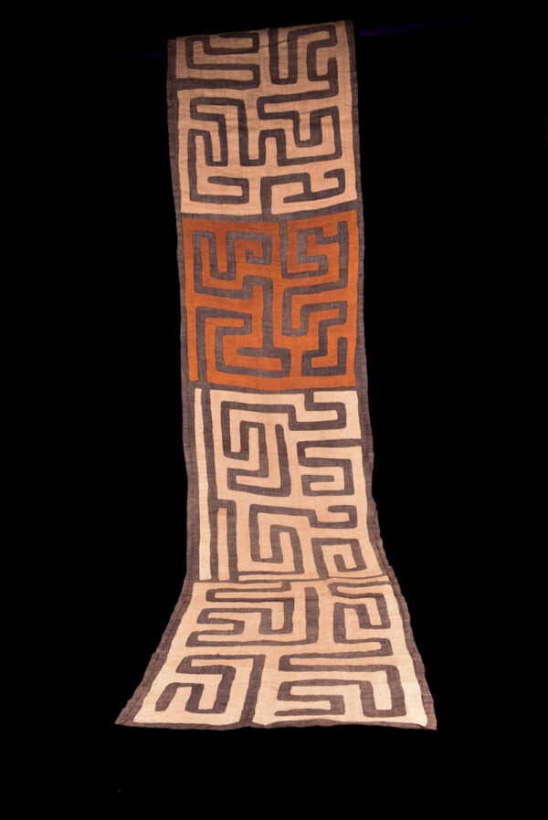 Textile - Cloth - Shoowa-Kuba - DR Congo 340 cm - 4