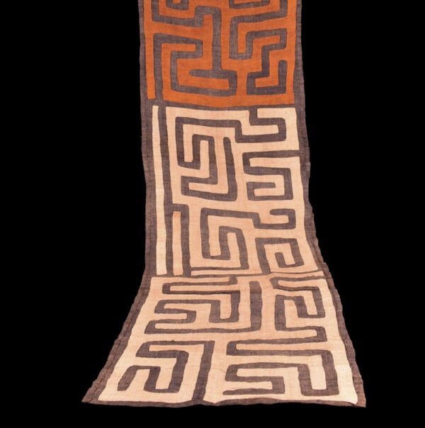 Textile - Cloth - Shoowa-Kuba - DR Congo 340 cm - 5