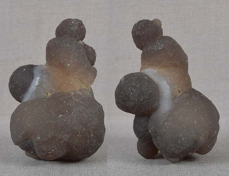 19c Chinese scholar agate fingering piece SCHOLAR ON ROCK - 3
