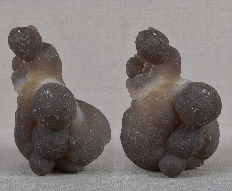 19c Chinese scholar agate fingering piece SCHOLAR ON ROCK - 4