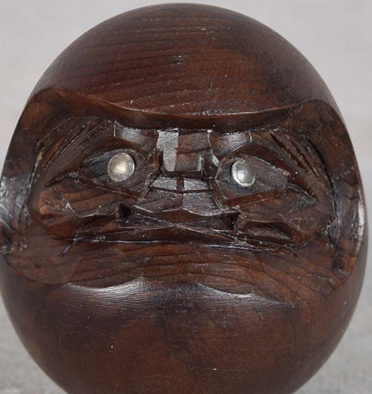 19c netsuke Hida school DARUMA - 5