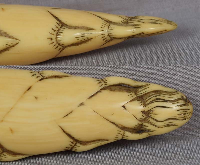 19c netsuke 7 SAGES inside bamboo shoot by SHINYOSHIYUKI - 4