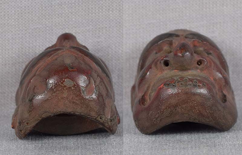 19c netsuke MASK BUAKU by RYUUN - 5