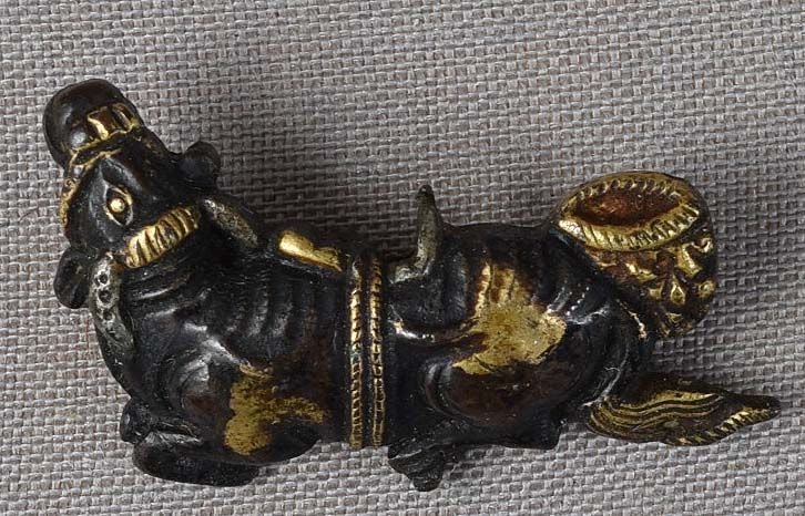 Pair 19c Japanese sword MENUKI BOY & BUFFALOS - 2
