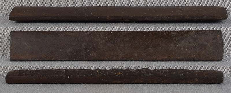 18c Japanese sword KOZUKA shishi & peonies - 5