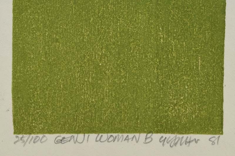 Limited edition print GENJI WOMAN B by CLIFTON KARHU - 3