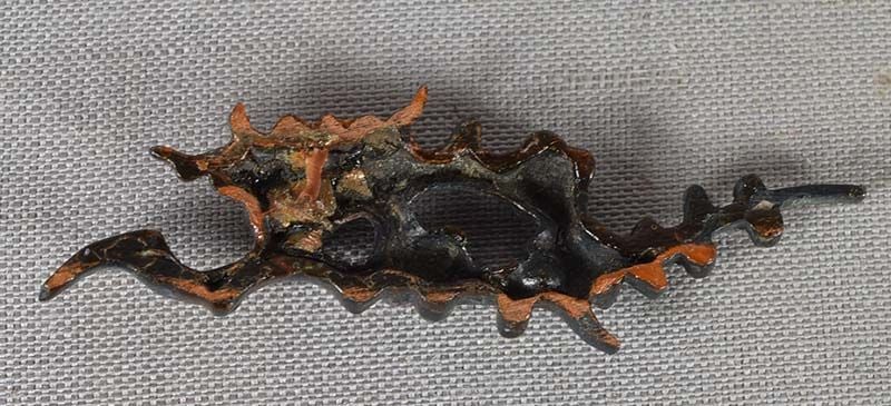 19c Japanese sword MENUKI CHERRY branch - 3