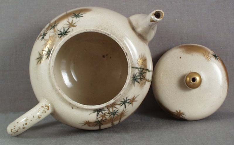 19c SATSUMA TEAPOT by TOMONICHI - 4