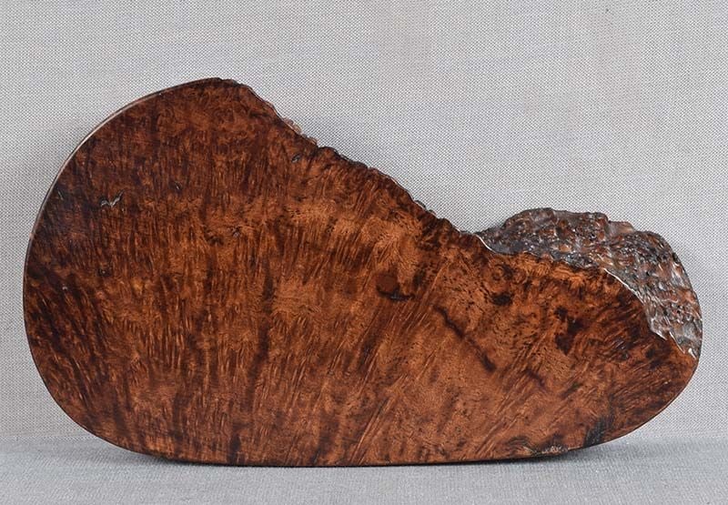 Vintage Japanese BURLWOOD STAND tea ceremony display - 2