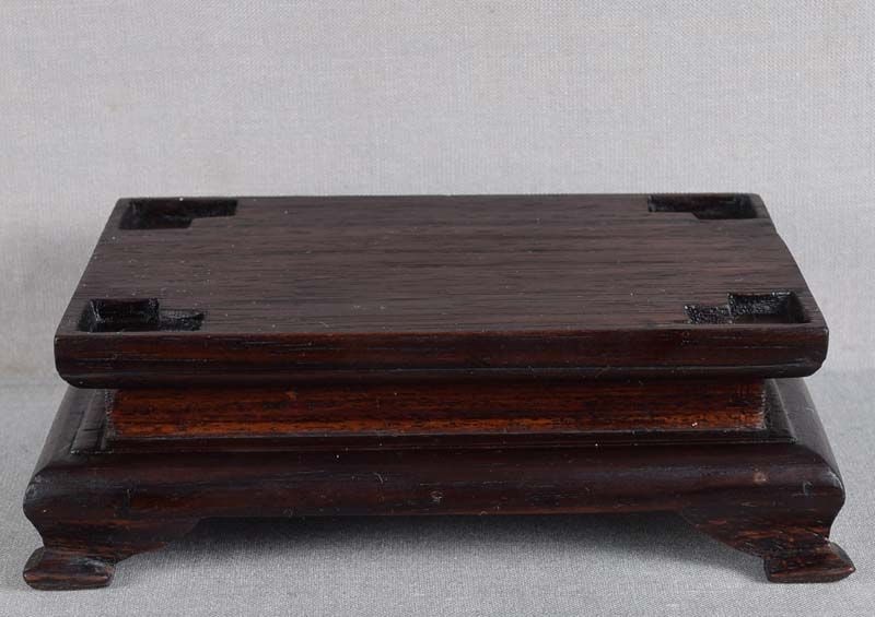 Vintage Chinese wooden stand - 3