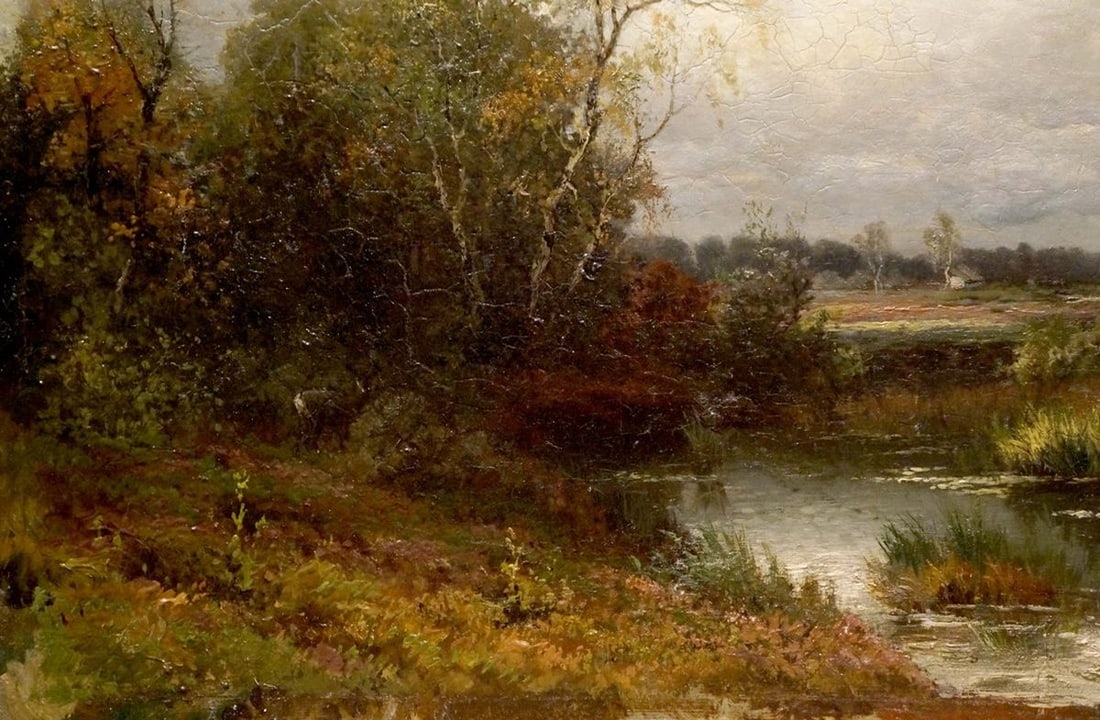 Oil painting Before the rain - 2