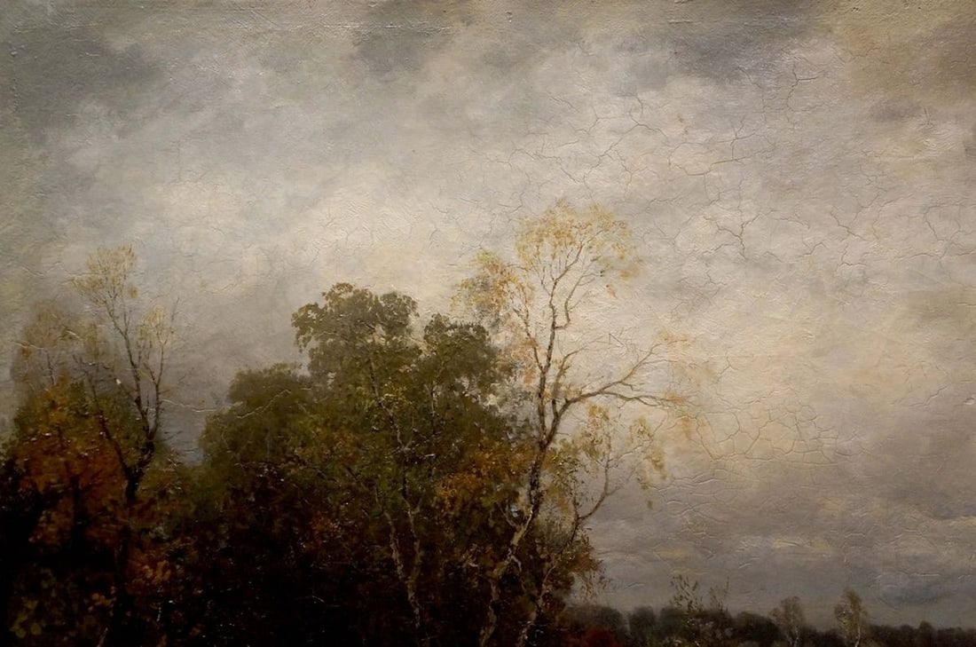 Oil painting Before the rain - 3
