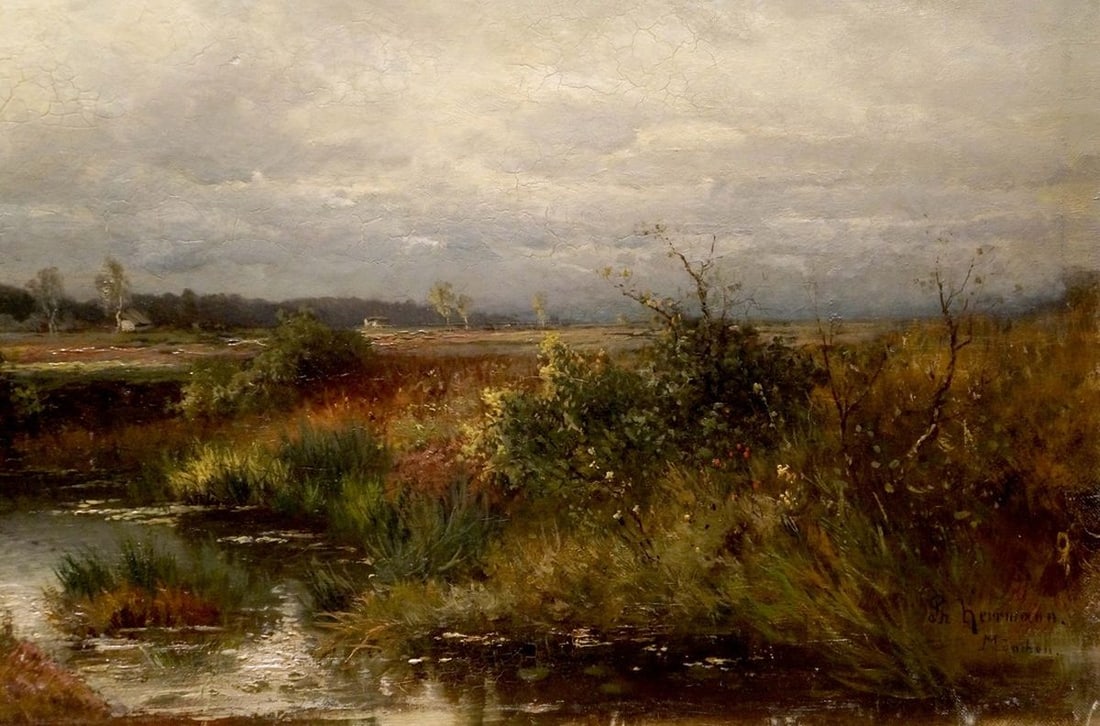 Oil painting Before the rain - 5