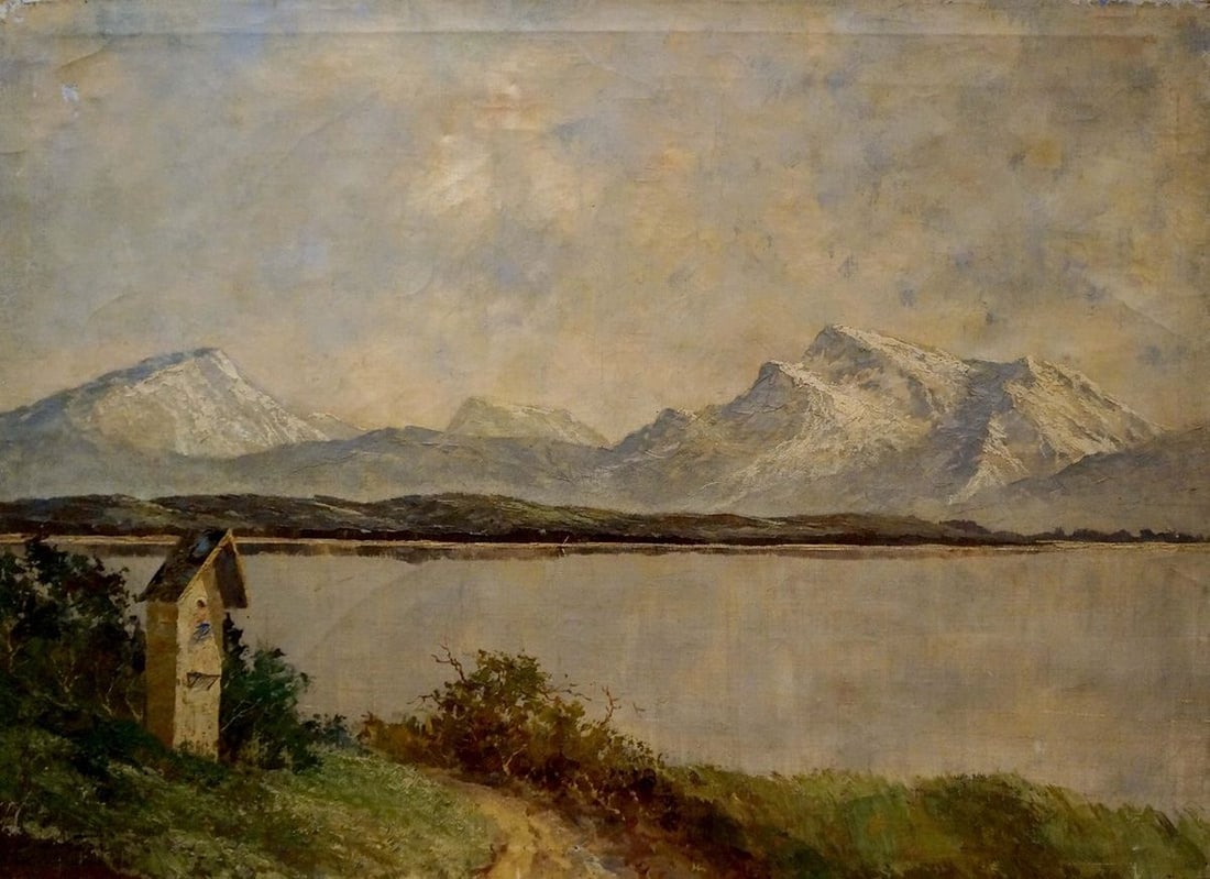 Oil painting Alpine freshness (1 of 8)