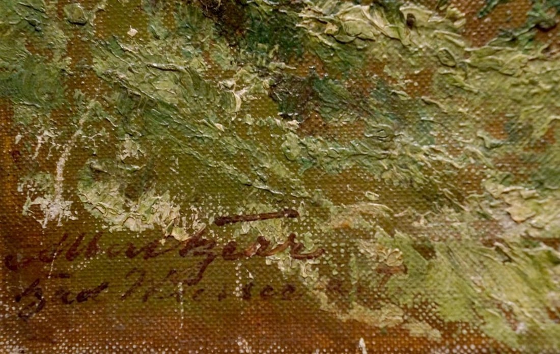 Oil painting Alpine freshness - 6