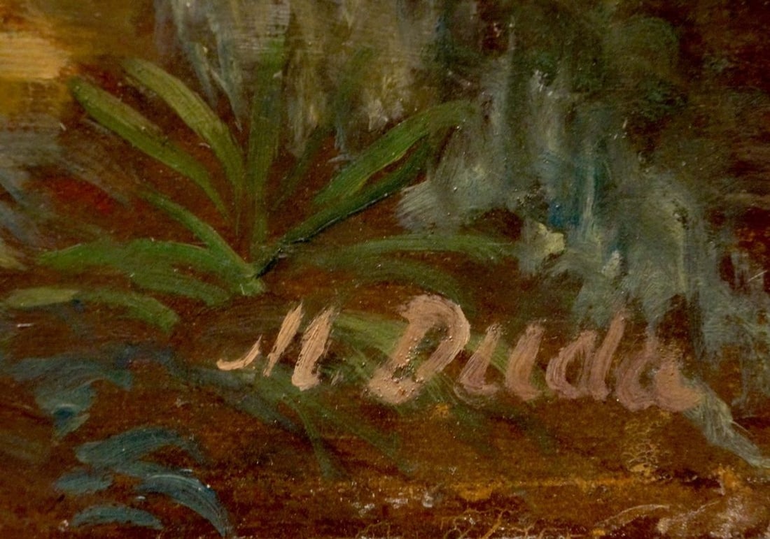 Oil painting Garden blooms Miron Duda - 6