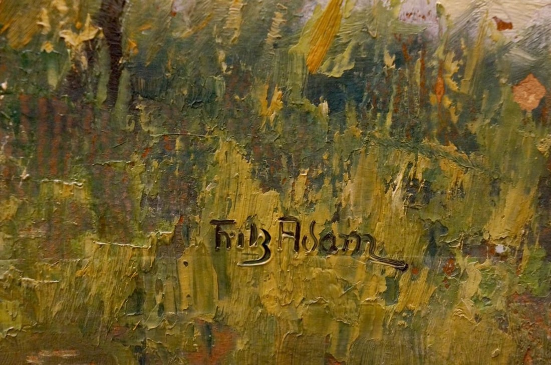 Oil painting After the rain - 6