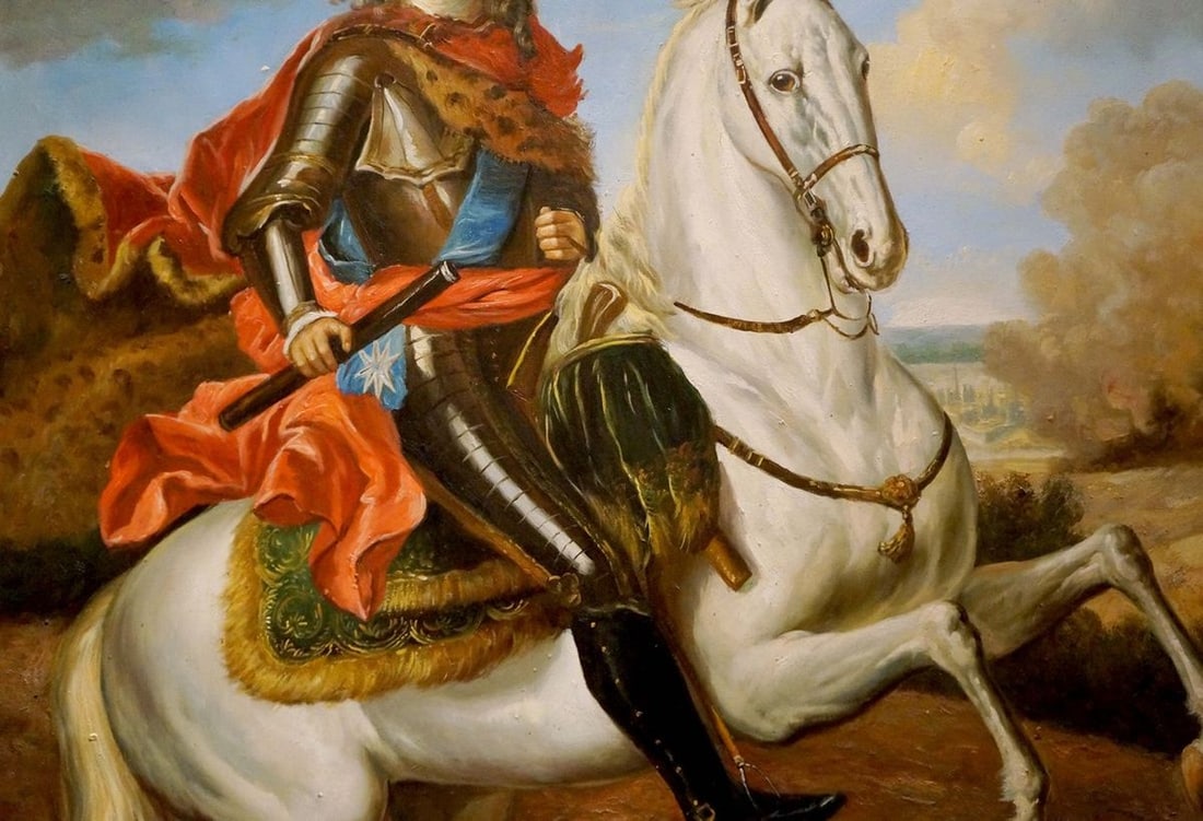 Oil painting Portrait of Karl 12 - 3