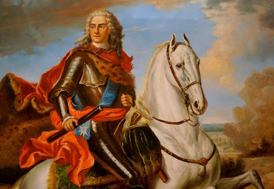 Oil painting Portrait of Karl 12 - 4