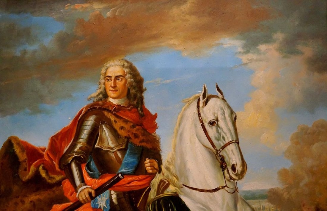 Oil painting Portrait of Karl 12 - 5
