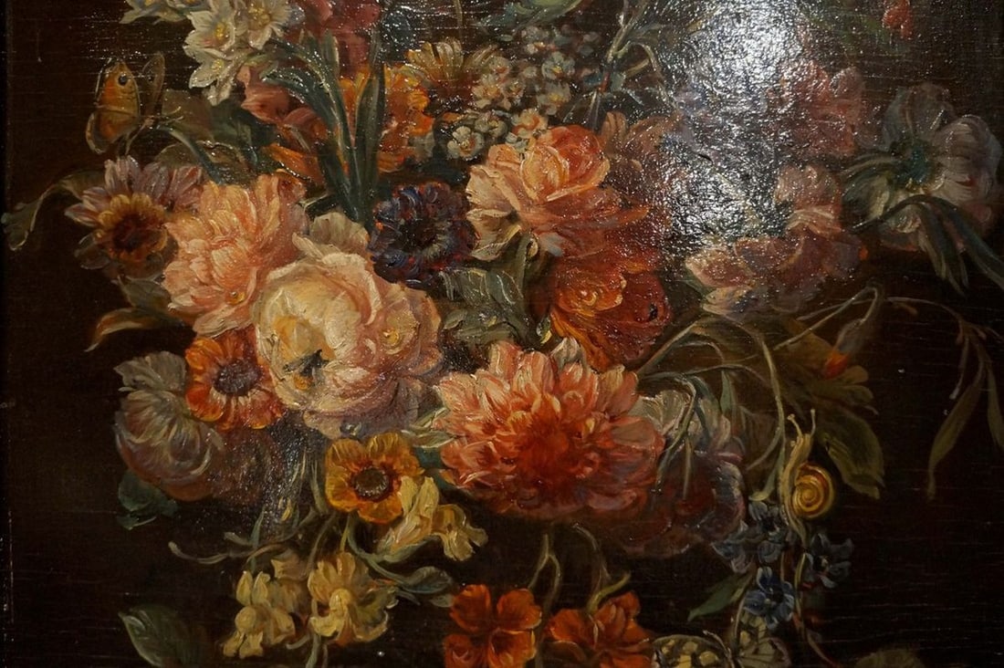 Oil painting Flowers - 3