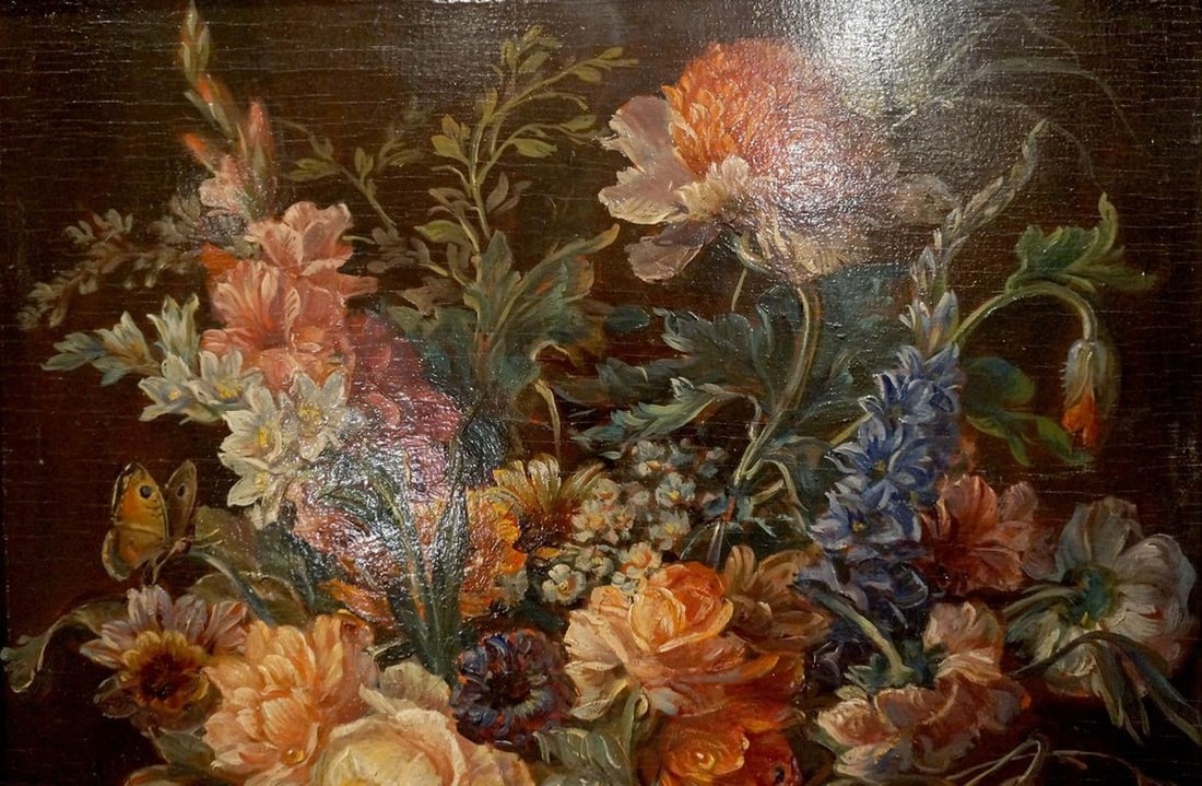 Oil painting Flowers - 4