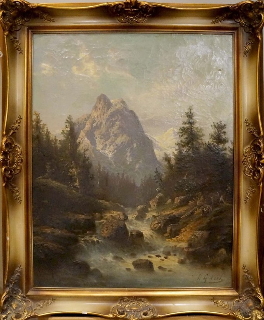 Oil painting Nature Karl Kaufman (1 of 10)