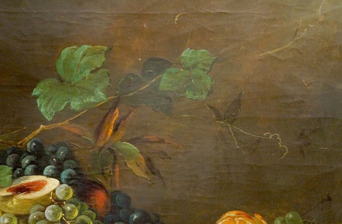 Oil painting Fruit on the table Schlieden M. - 4