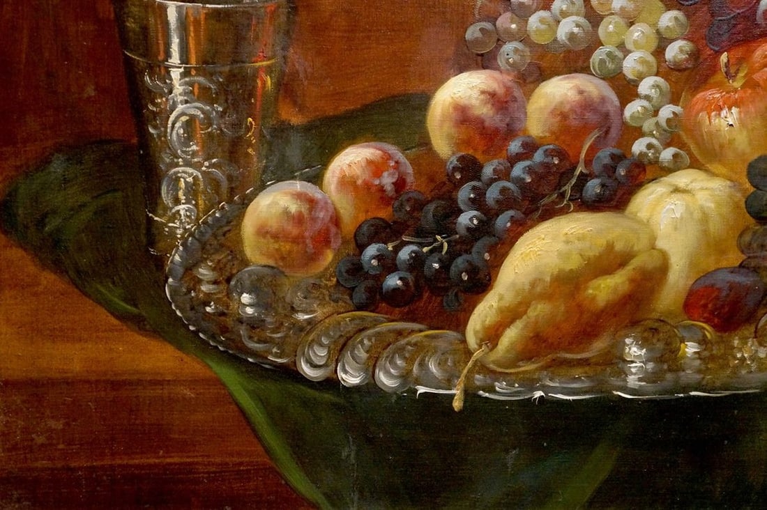 Oil painting Still life Huber Ed. - 2