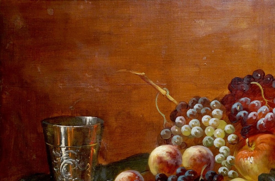 Oil painting Still life Huber Ed. - 3