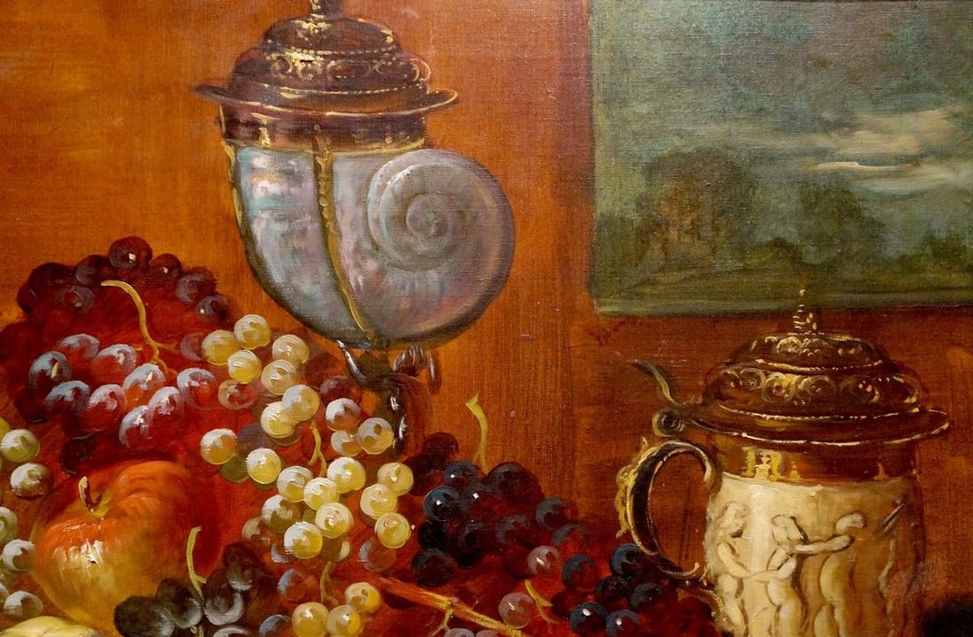 Oil painting Still life Huber Ed. - 4