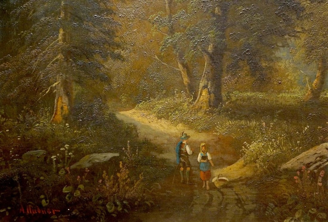 Oil painting Homecoming - 2
