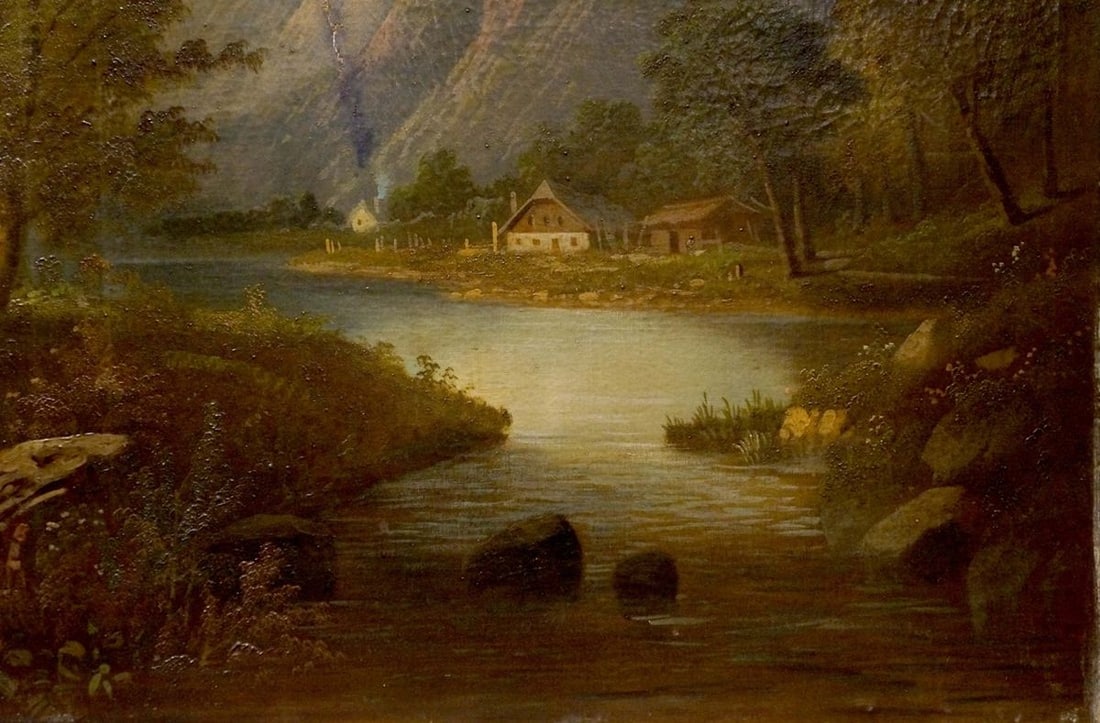 Oil painting Homecoming - 5