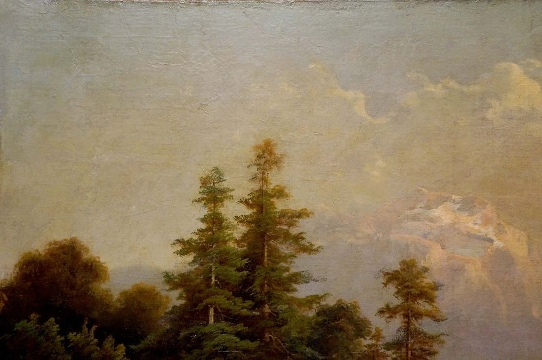 Oil painting Away from everyone - 3