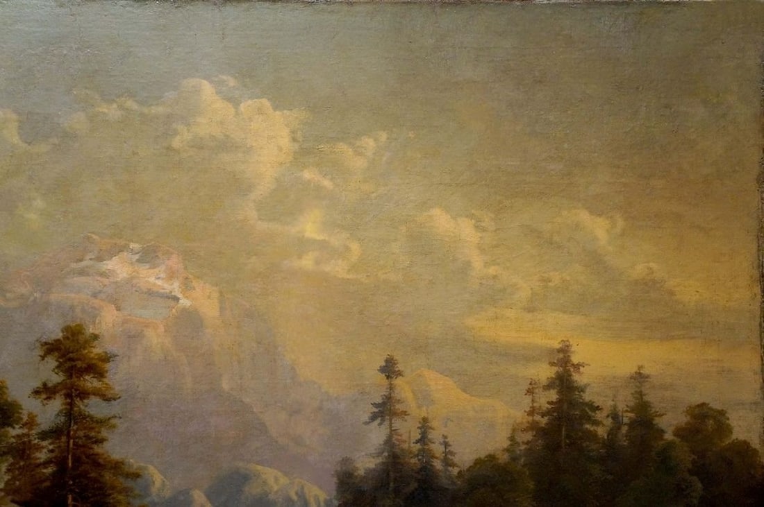 Oil painting Away from everyone - 4