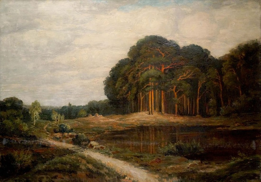 Oil painting Old forest (1 of 8)