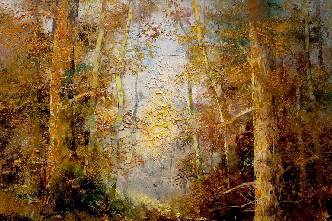 Oil painting Fairy forest - 3