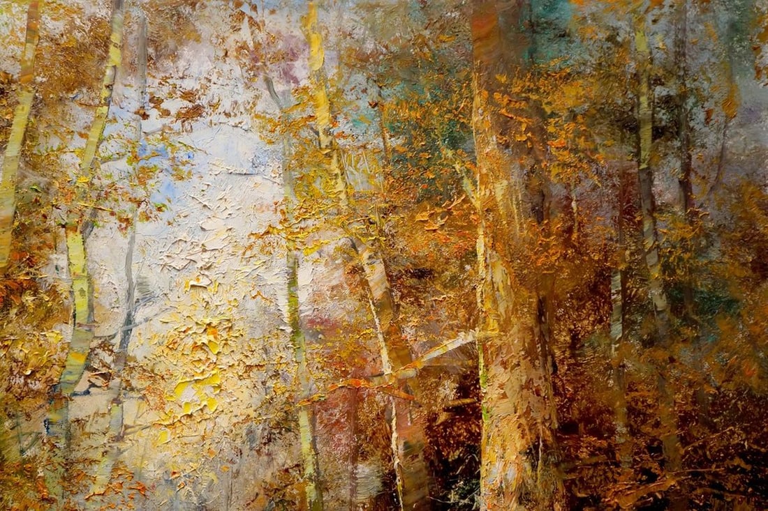 Oil painting Fairy forest - 4