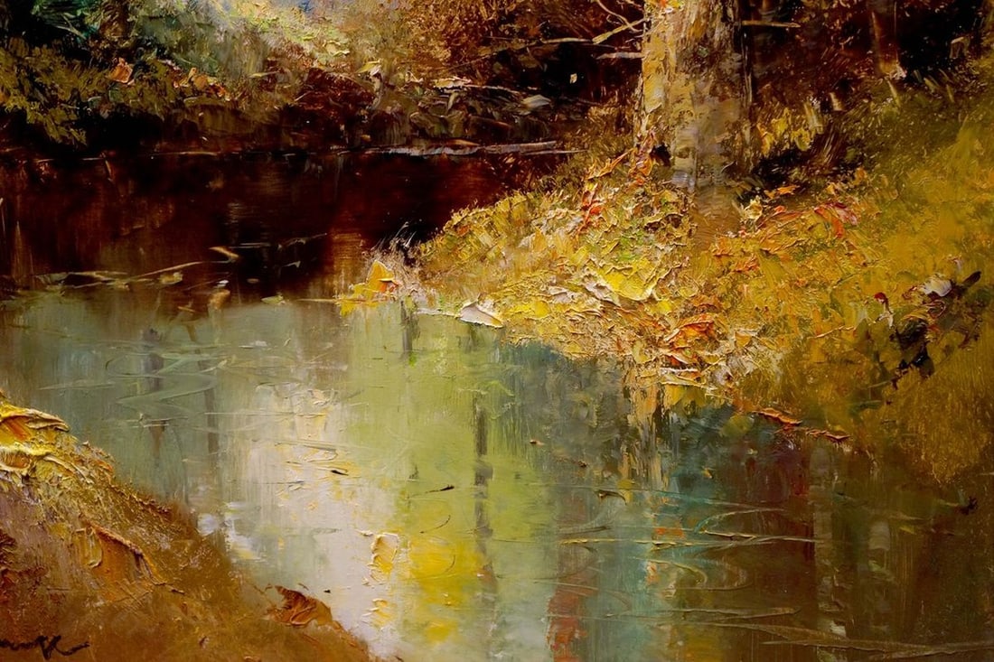 Oil painting Fairy forest - 5