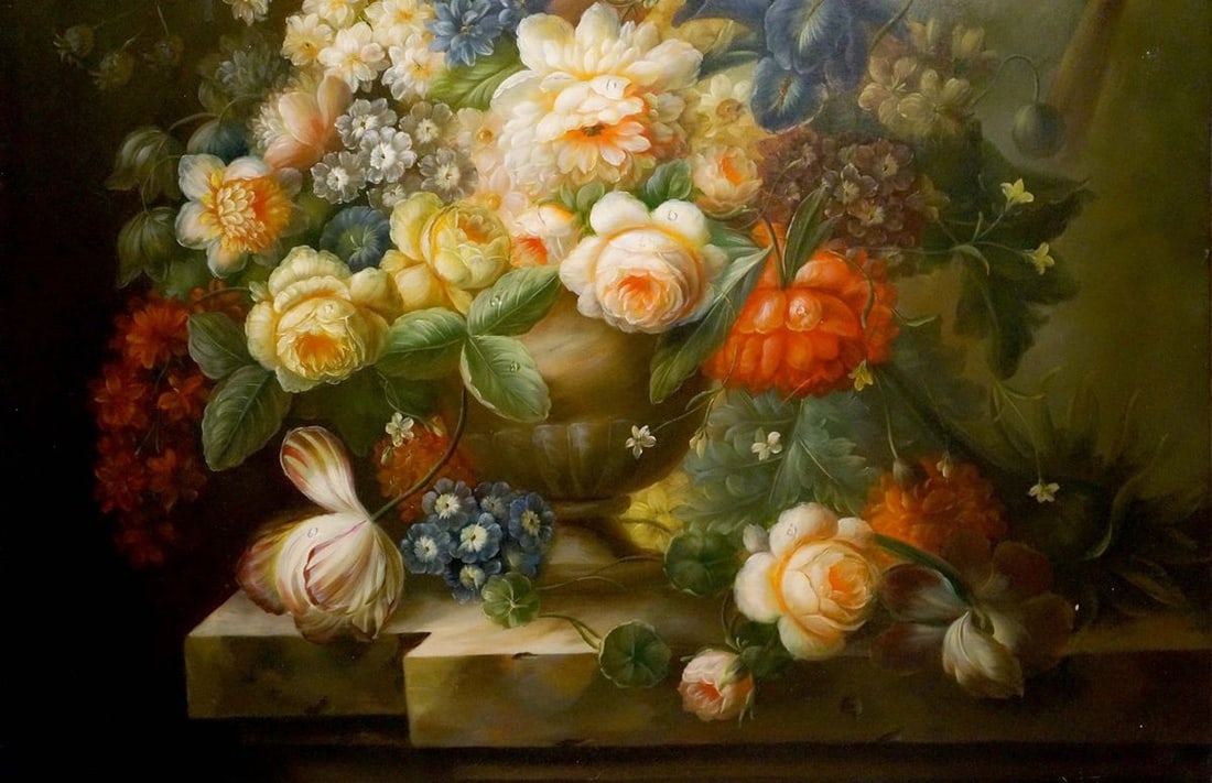 Oil painting Still life - 2