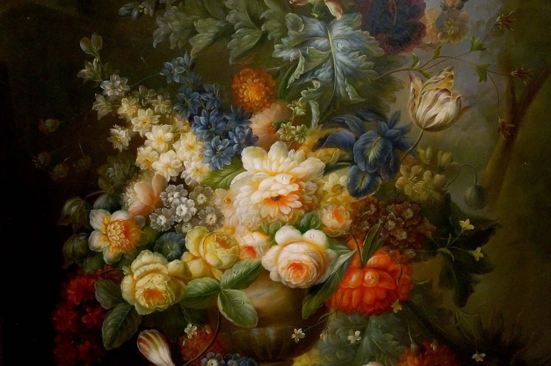 Oil painting Still life - 3