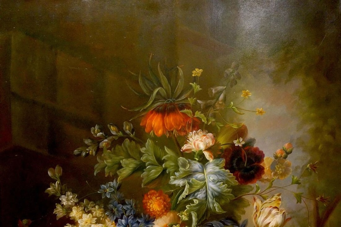 Oil painting Still life - 5