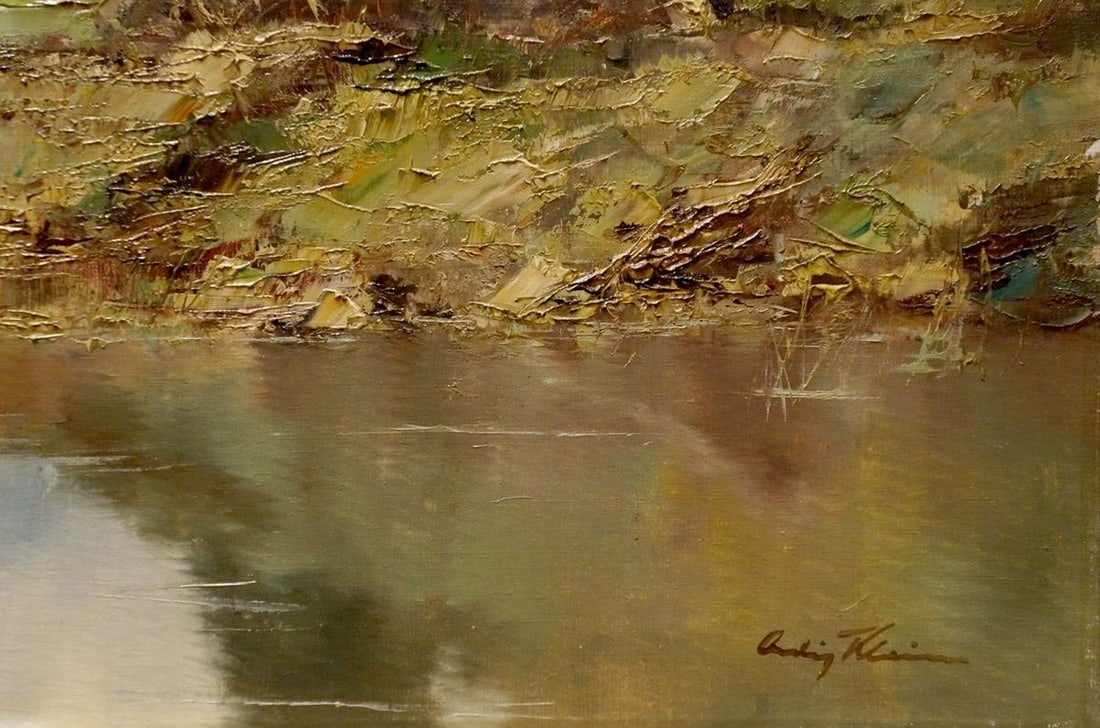 Oil painting Lake - 5