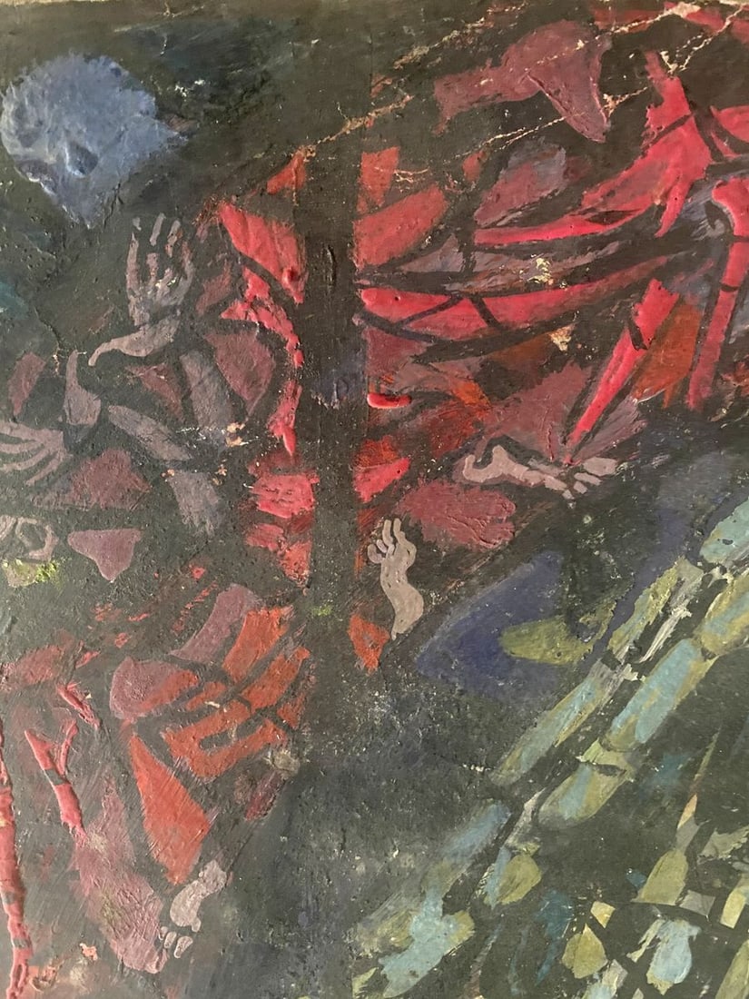Oil painting Angel European artist - 2